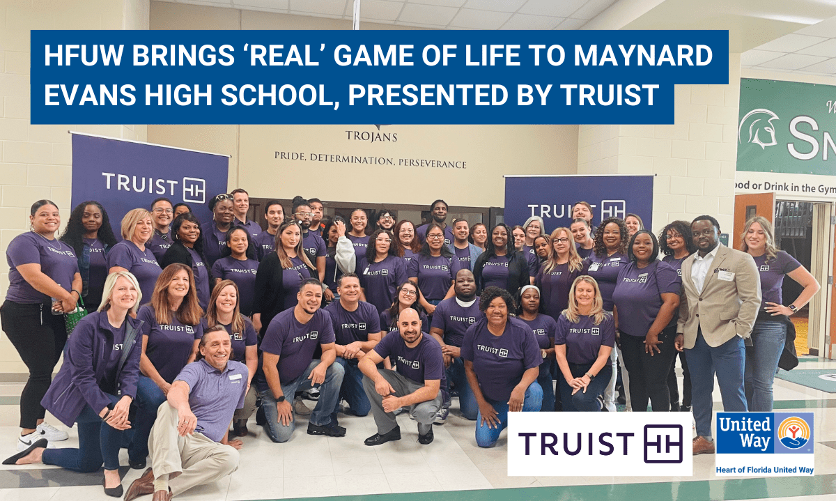 HFUW Brings ‘Real’ Game of Life to Maynard Evans High School, Presented