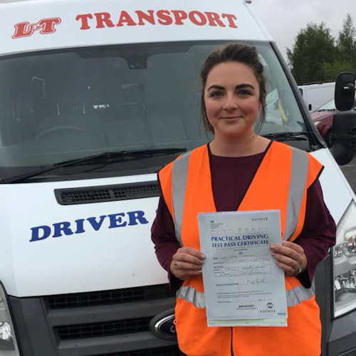 HGV Cat C, Cat CE, D1 and B+E test. Special facilities for management and testing.