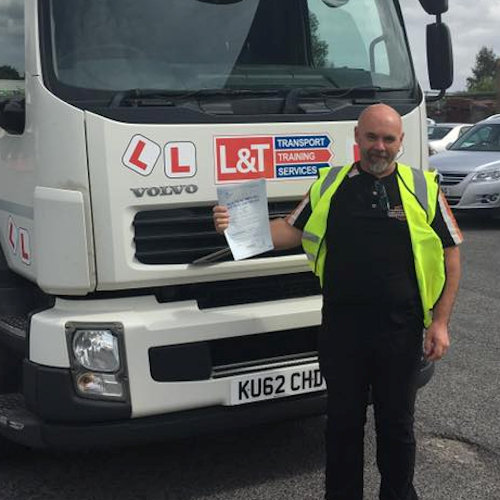 HGV Cat C, Cat CE, D1 and B+E test. Special facilities for management and testing.