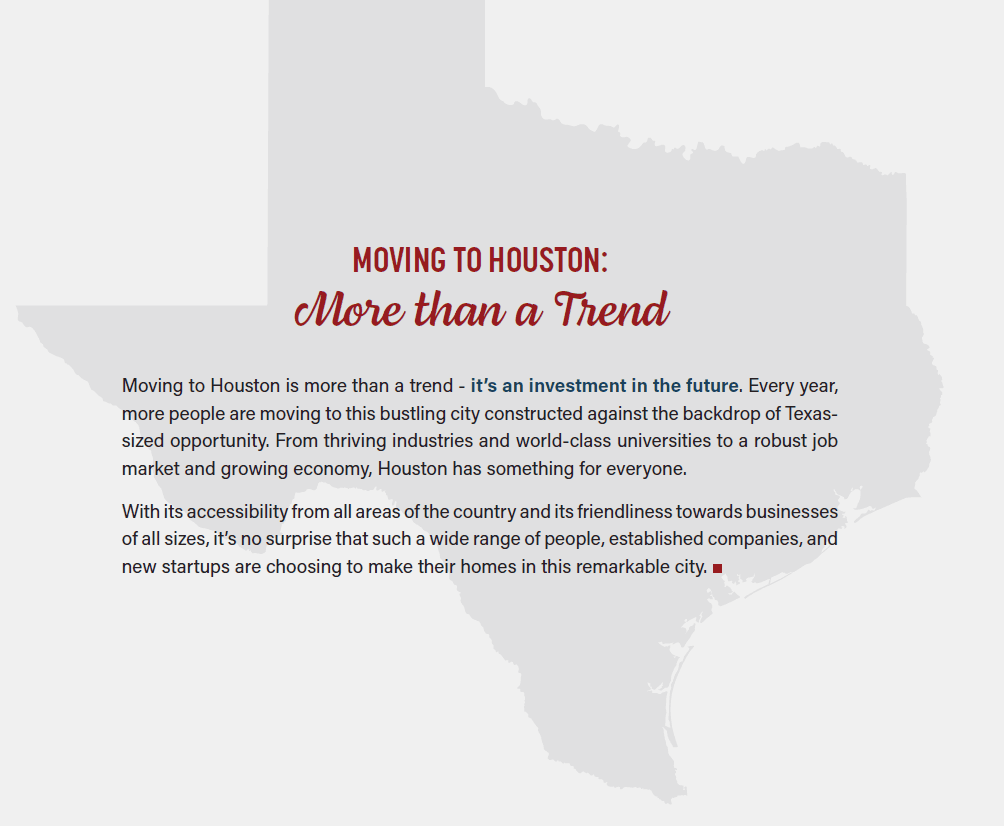 Moving to Houston