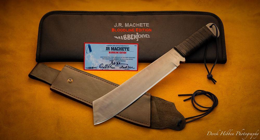 "Rambo IV" and V "BloodLine Edition" Machete Hibben Knives