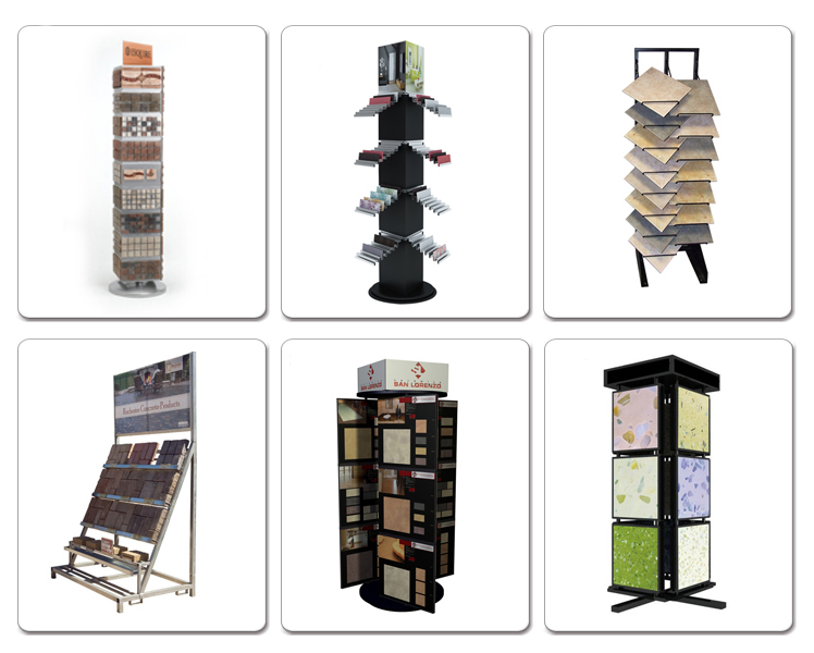 China Stone Tile Sample Display Racks Manufacturers Custom Displays For