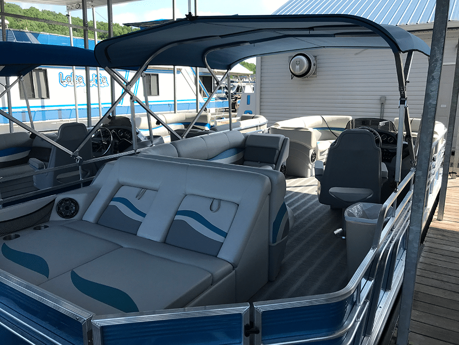 2023 24’ Leisure Kraft TriToon Pontoon Boat Pontoon Boats Hidden