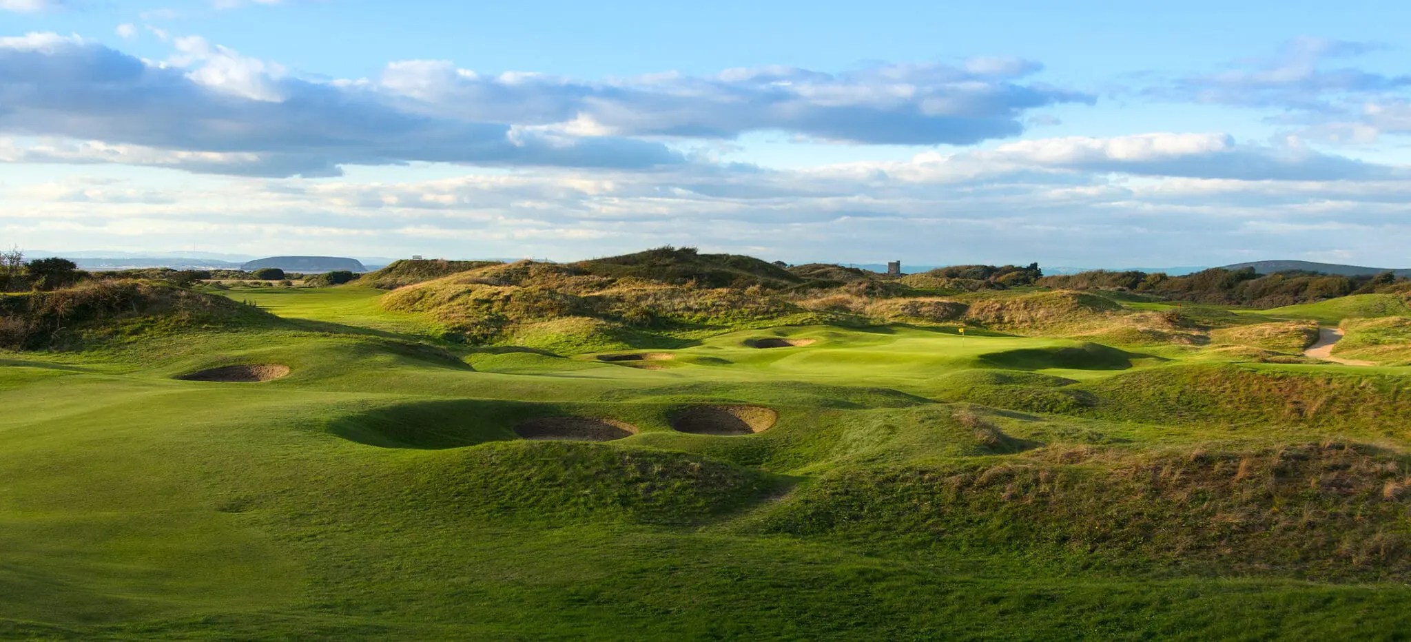 Burnham and Berrow Golf Club, Somerset England Hidden