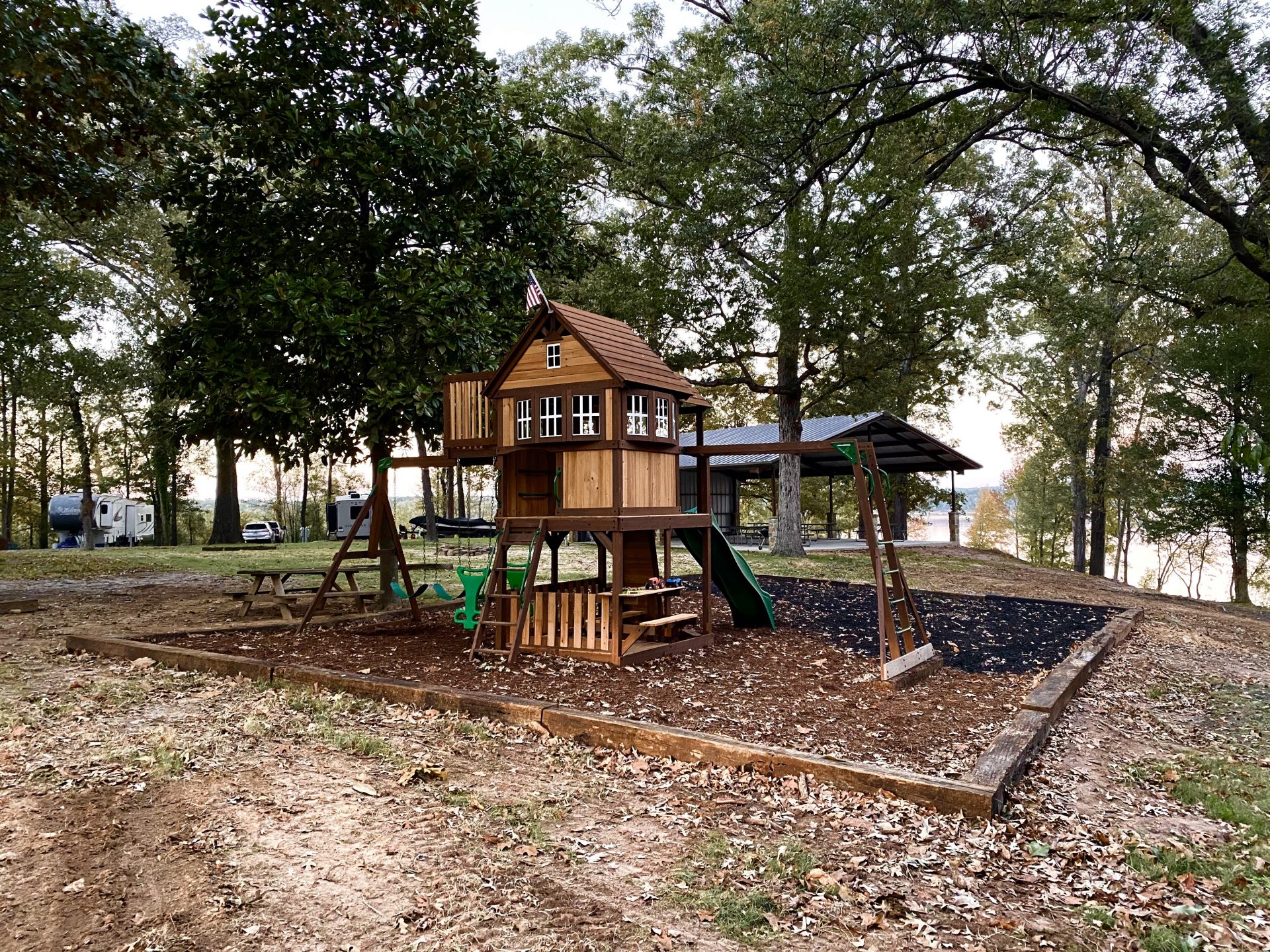 RV Camping Amenities at Hidden Pines RV Park in Ore City, TX