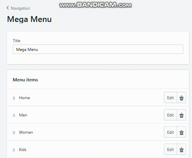 How to set up a Mega Menu in Shopify HiddenTechies