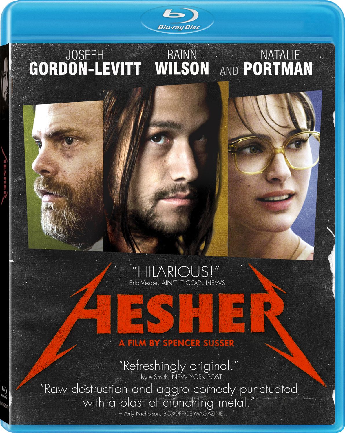 Hesher HiDef Ninja Bluray SteelBooks Pop Culture Movie News