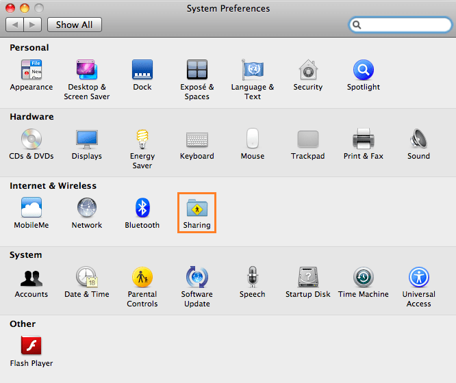 How to Mac OS X sharing PPTP VPN connection HideIPVPN services