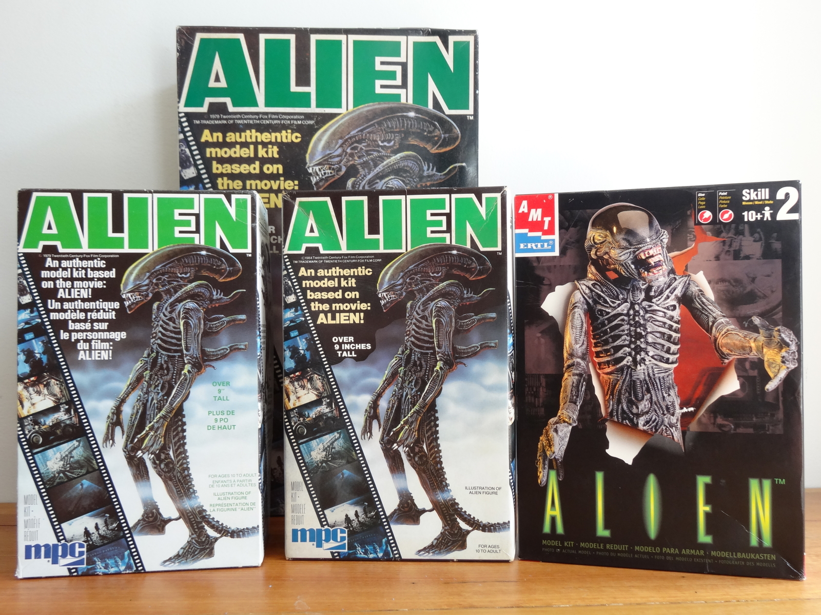 Added – MPC ALIEN Model Kit, 1979 to 2013. | HIDEOUS PLASTIC