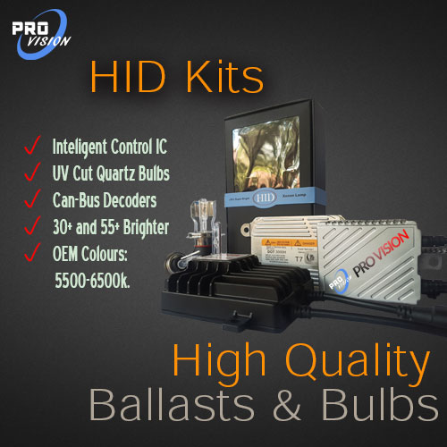 HID Xenon Conversion Kits Professional Grade Bulbs and Ballasts