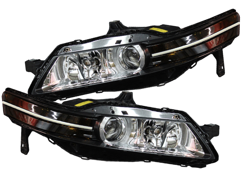 20042008 Acura TL Super Bright Switchback LED Strip Headlight Retrofit