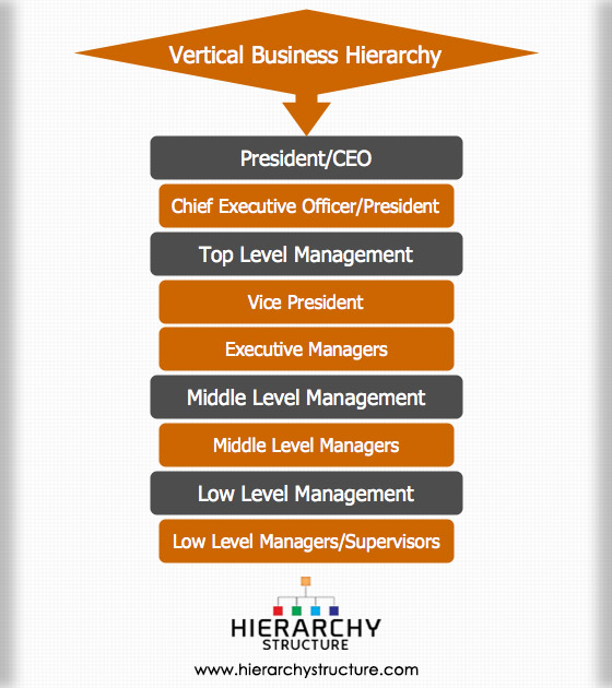 Hierarchy of Vertical Business Structure