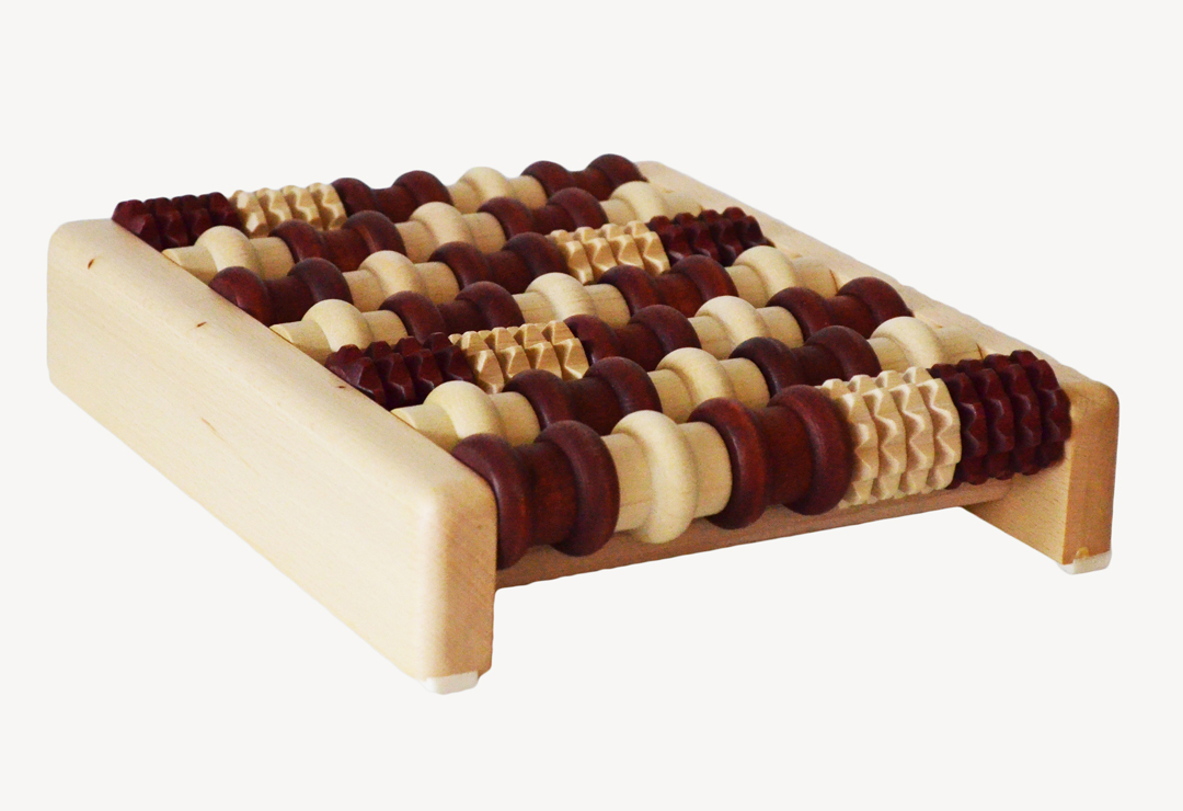 TherapieFussroller in Holz Medisana Promed PediRoll (24 x 21 cm