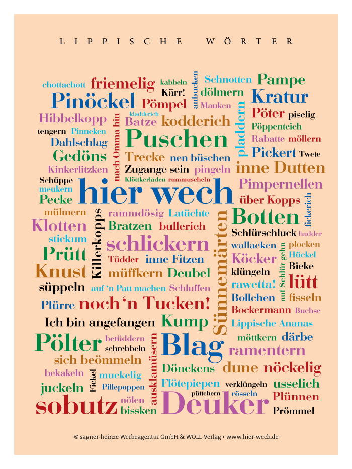 Lippische Wörter - Wo Kommste Wech? 933_x_700_png