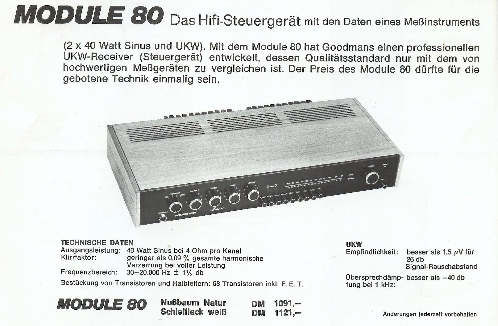 Goodmans Module 80 HifiWiki