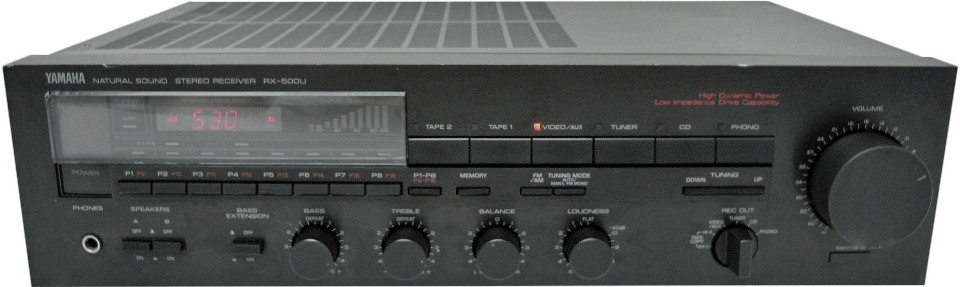 Yamaha RX-500U - Hi-Fi Database - Receivers