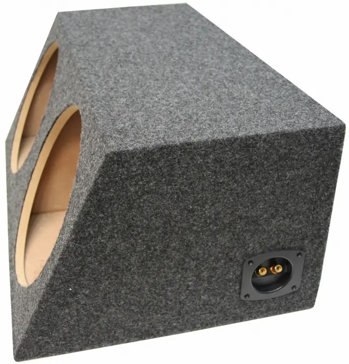 Sub Boxes Hatchback Dual 12" Subwoofer Unloaded Enclosure Box 212H_E2