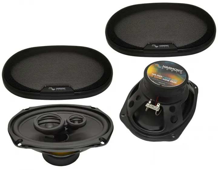 Universal Car Truck SUV Harmony Audio R69 Dual 6x9" Speaker Box