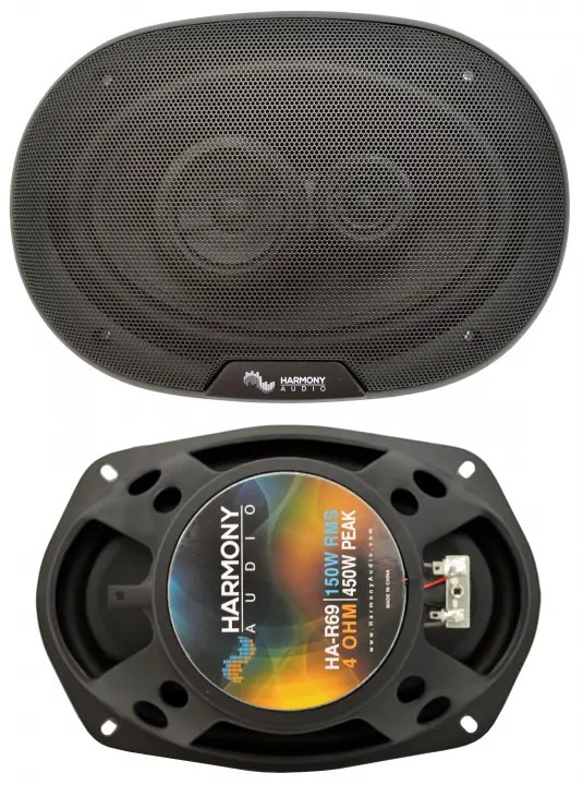Universal Car Truck SUV Harmony Audio R69 Dual 6x9" Speaker Box