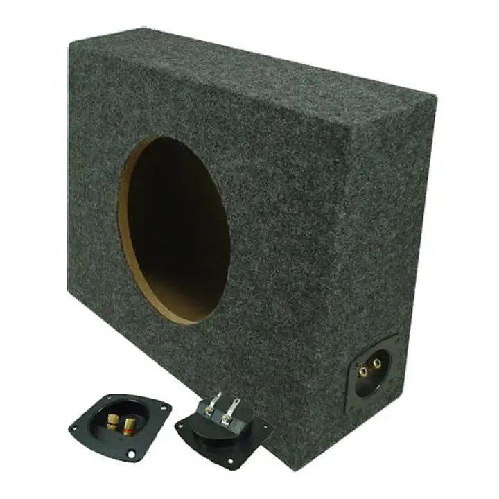 Sub Boxes Truck Single 10" Subwoofer Unloaded Enclosure Box 110TRUCK_E2