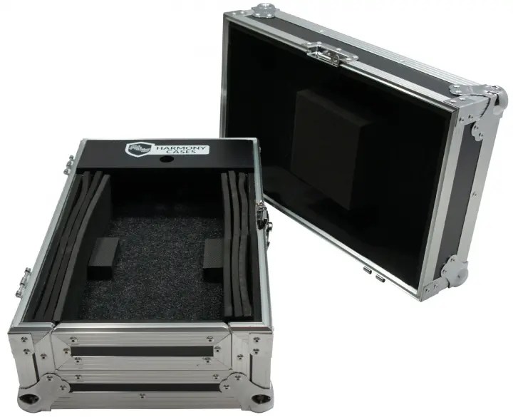 Harmony Cases HC10MIX Flight DJ Road 10" Mixer Custom Case fits Pioneer DJMS9 HC10MIX13
