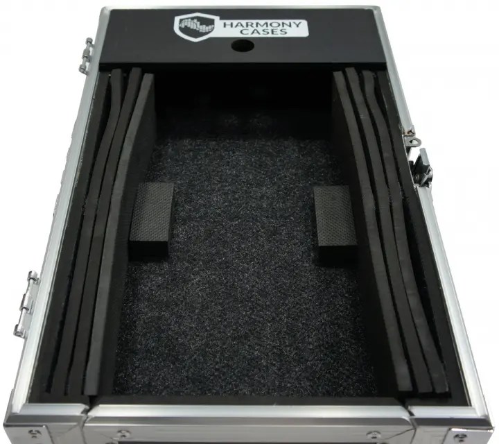 Harmony Cases HC10MIX Flight DJ Road 10" Mixer Custom Case fits Pioneer DJMS9 HC10MIX13