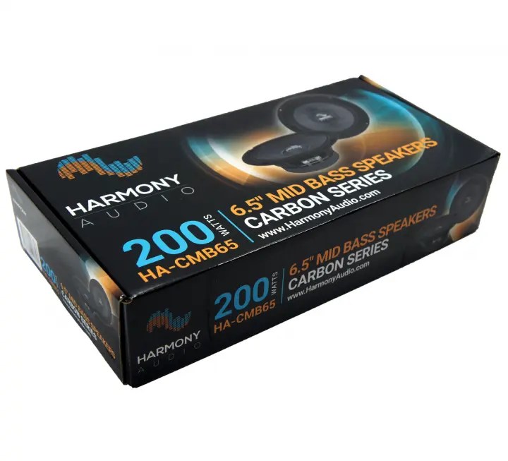 Harmony Audio HCCMB65 Car Stereo Carbon MidBass MidRange 6.5