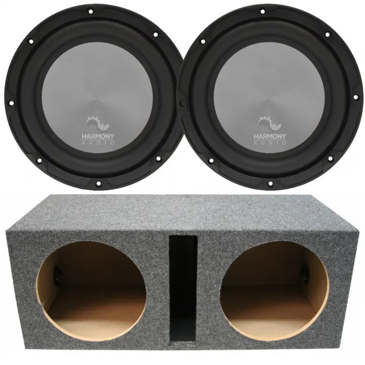 Harmony Audio HAA102 10" 800W Car Audio Subwoofers (2) Bundle with