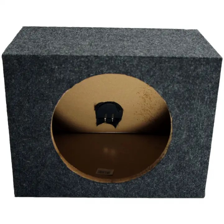 Single 10" Rear Fire Kicker Loaded C10 Subwoofer Box (10C104)