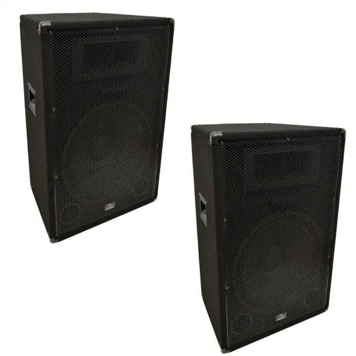 Harmony Audio HAV15P Pro DJ Venue Series 15" Passive 900W PA Speaker 2Way PAIR HA