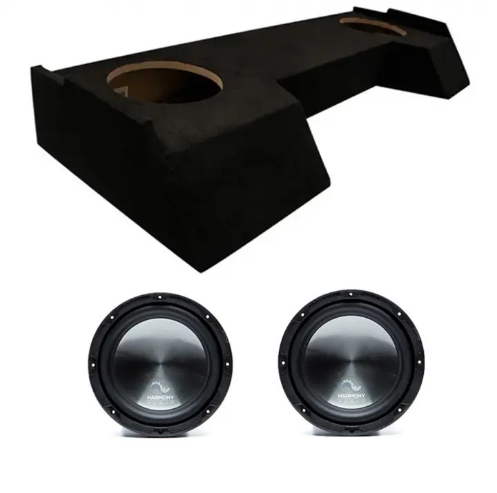 Harmony Audio HAR104 Car Stereo Rhythm 10" Sub 500W Single 4 Ohm Subwoofer with ASC DTB2X10