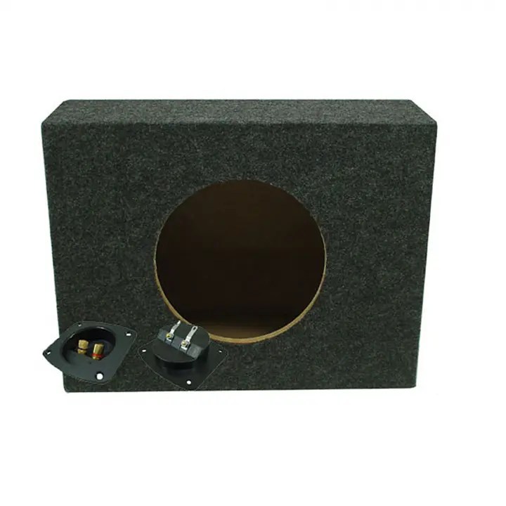 Single 10" Subwoofer Regular Standard Cab Truck Sub Box Enclosure 3/4