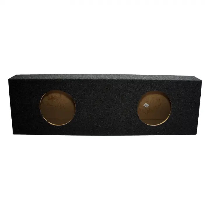 Dual 10" Subwoofer Regular Standard Cab Truck Sub Box Enclosure 5/8