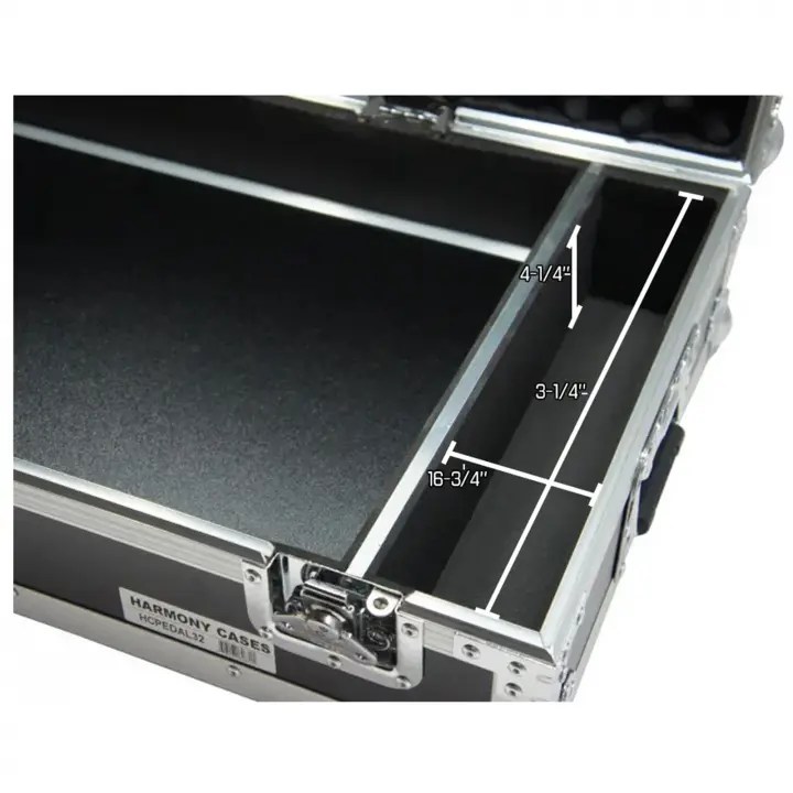 Harmony Cases HCPEDAL32 Custom Hard ATA Flight 32" Guitar Pedal