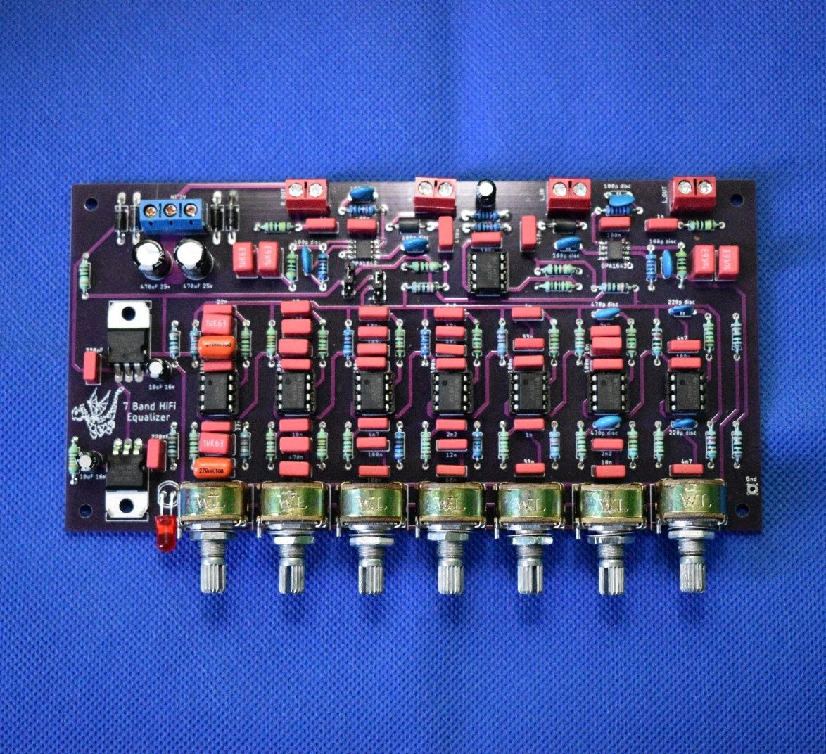 7 band HiFi Equalizer D.I.Y - HiFiStor