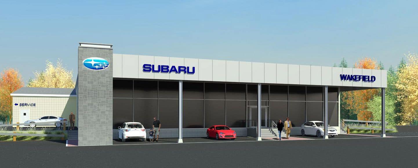 Jewett To Renovate Subaru of Wakefield HighProfile Designed by Bruce