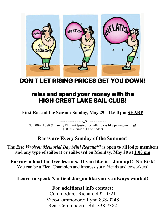 High Crest Lake Sail Club High Crest Lake