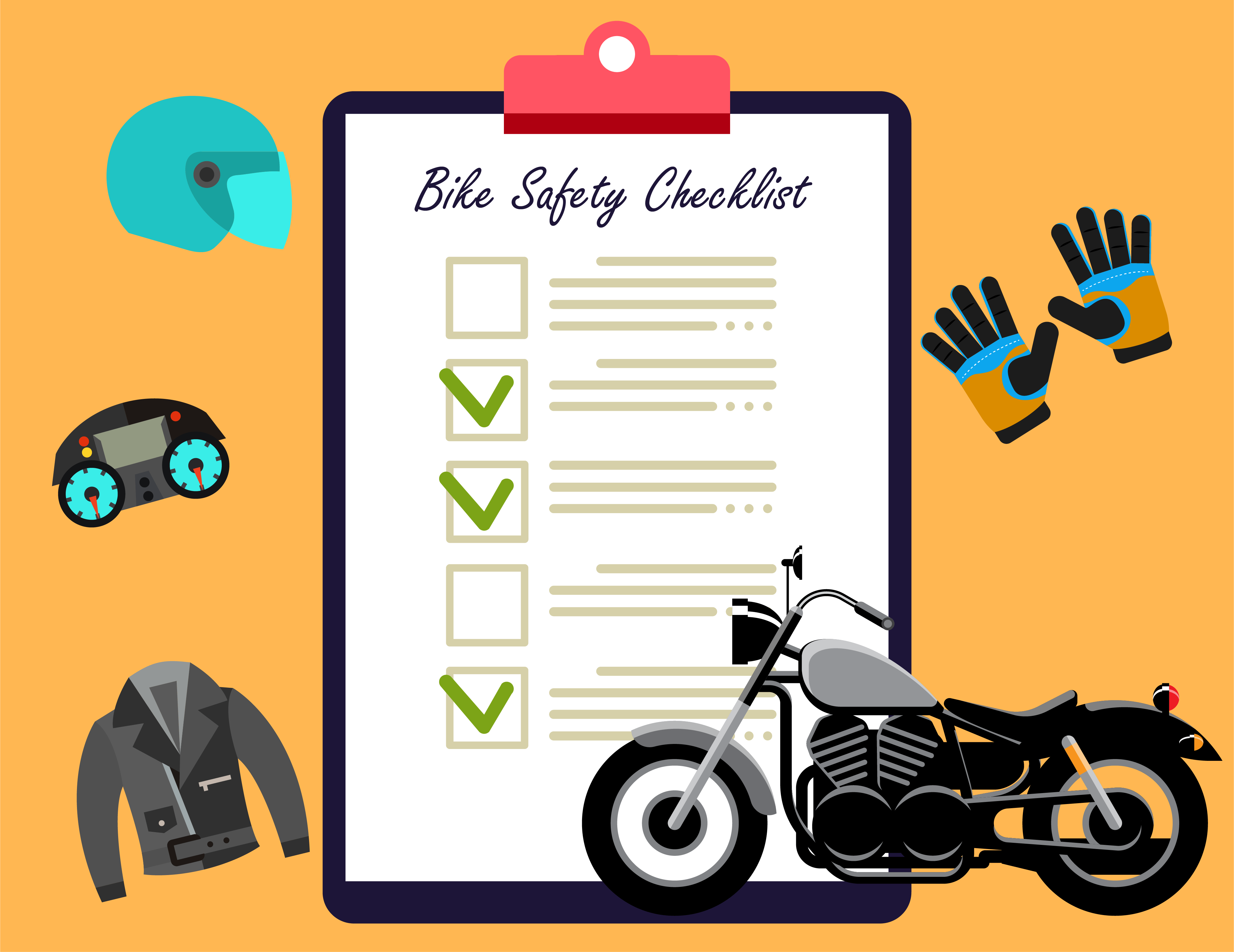 Free Bike Safety Checklist Template Word PDF Google Docs