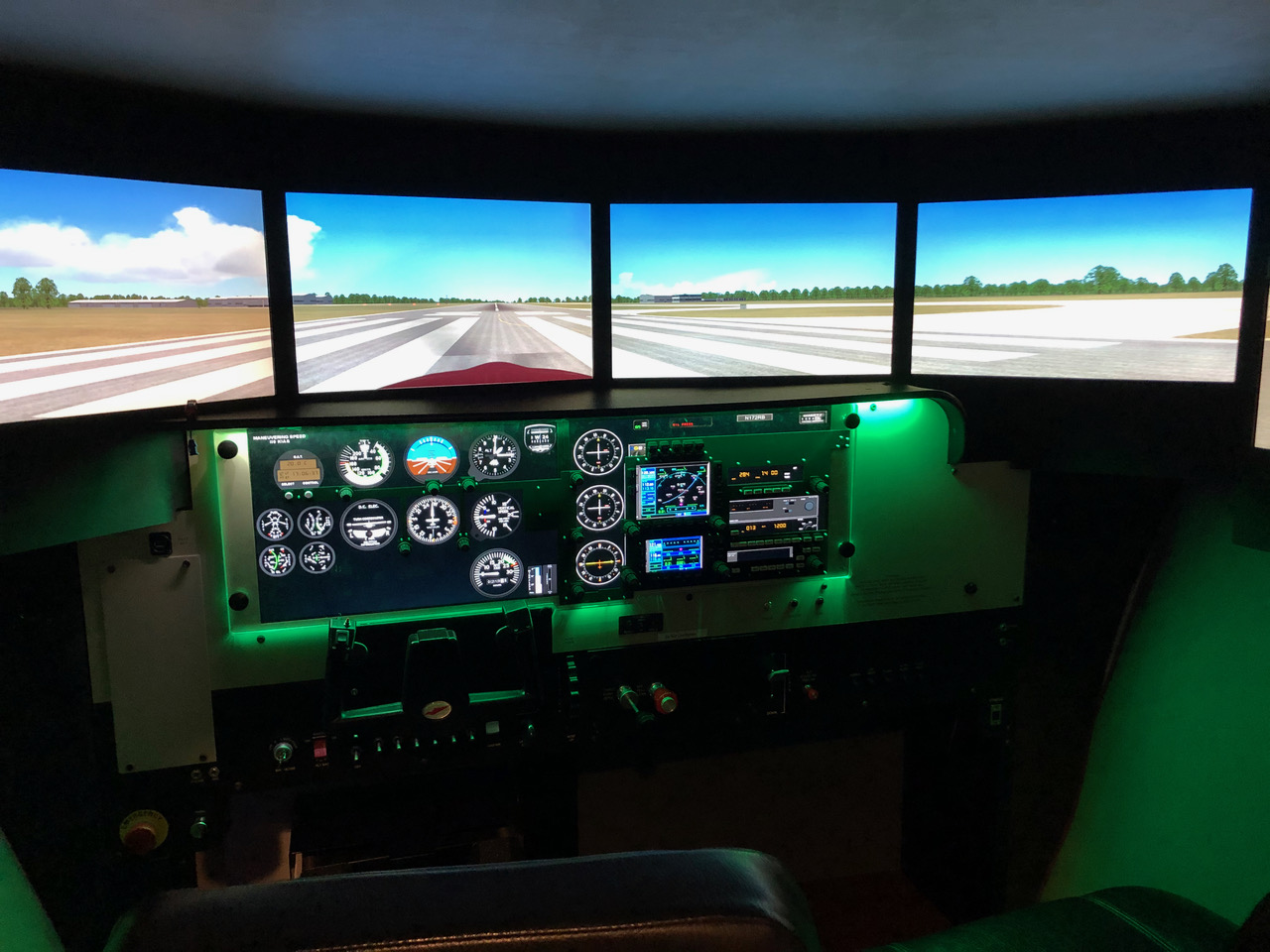 Redbird Flight Simulator Learn To Fly Without Leaving the Ground