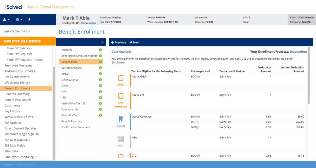 Benefit Administration Highflyer Payroll