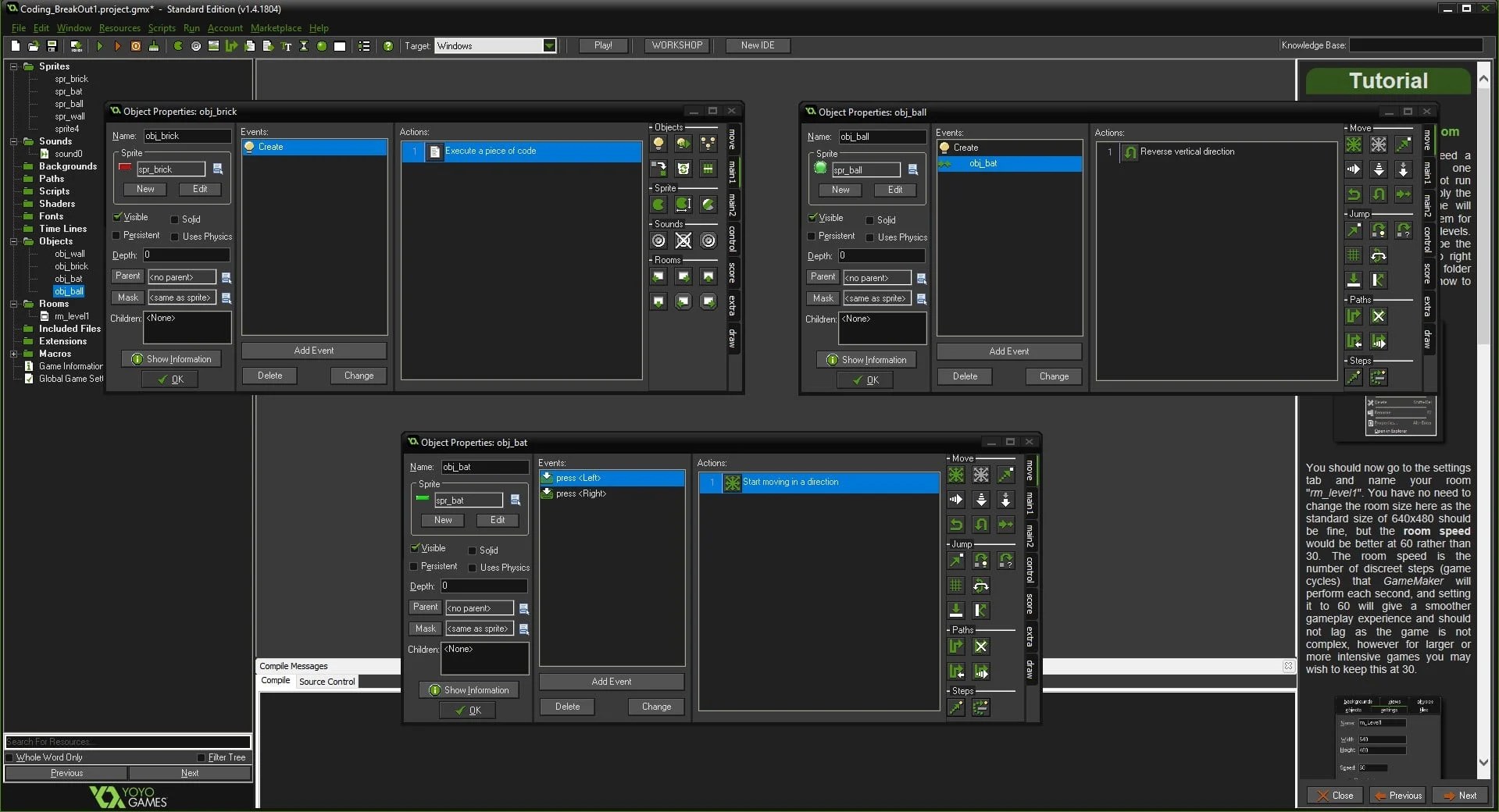 Introduction to GameMaker Studio 2 High Ground Gaming