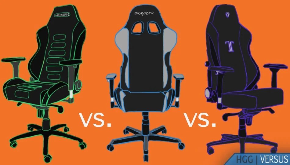 Maxnomic vs. Secretlab vs. DXRacer Gaming Chairs High Ground Gaming