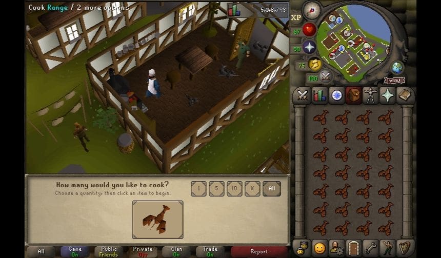 The Ultimate OSRS P2P Cooking Guide (199) High Ground Gaming