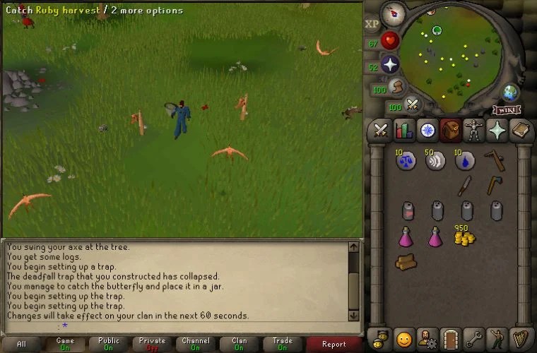 Old School RuneScape 199 Hunter Training Guide (P2P) HGG