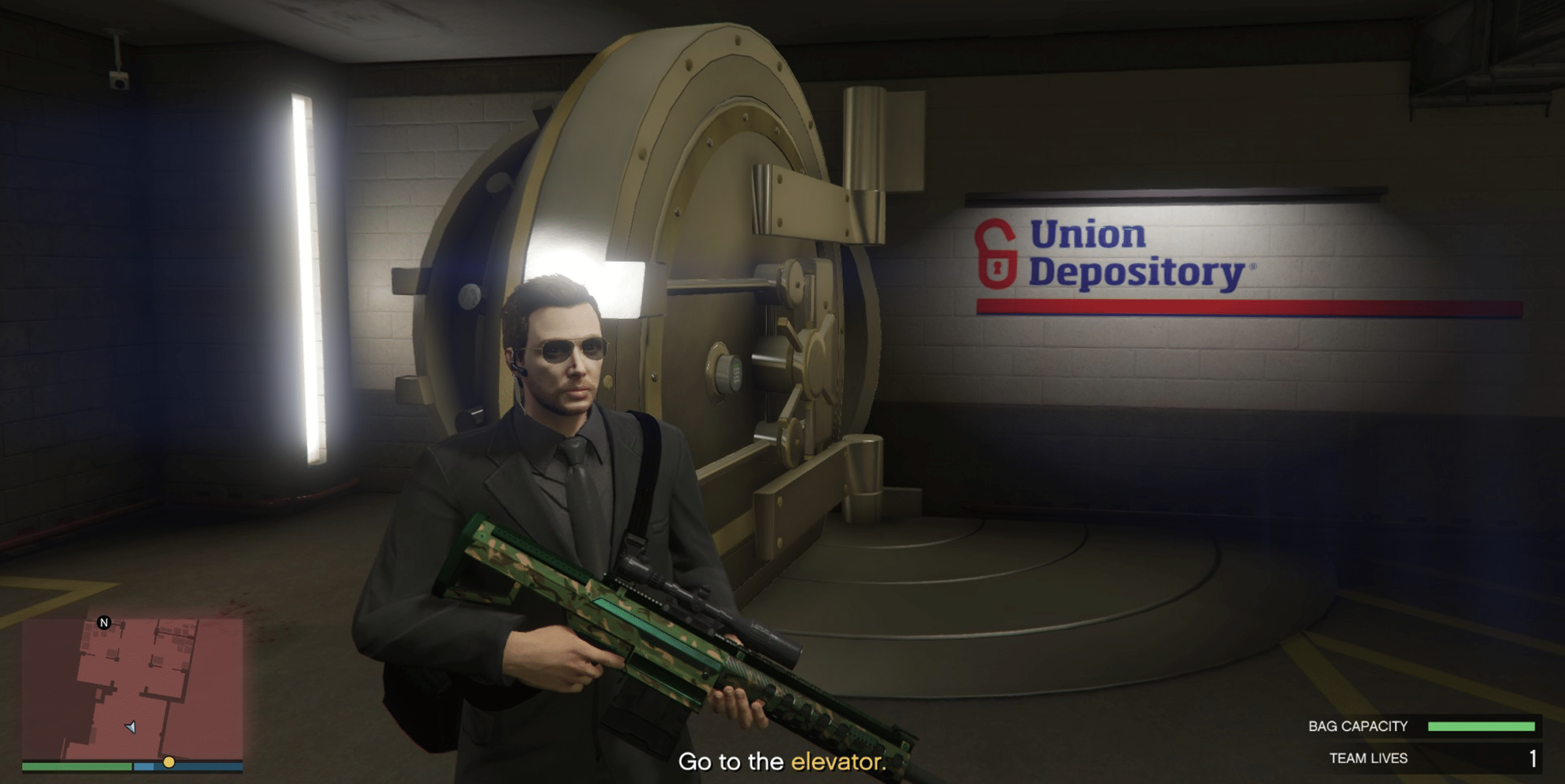 GTA Online Heist The Union Depository Contract [Solo] High Ground Gaming