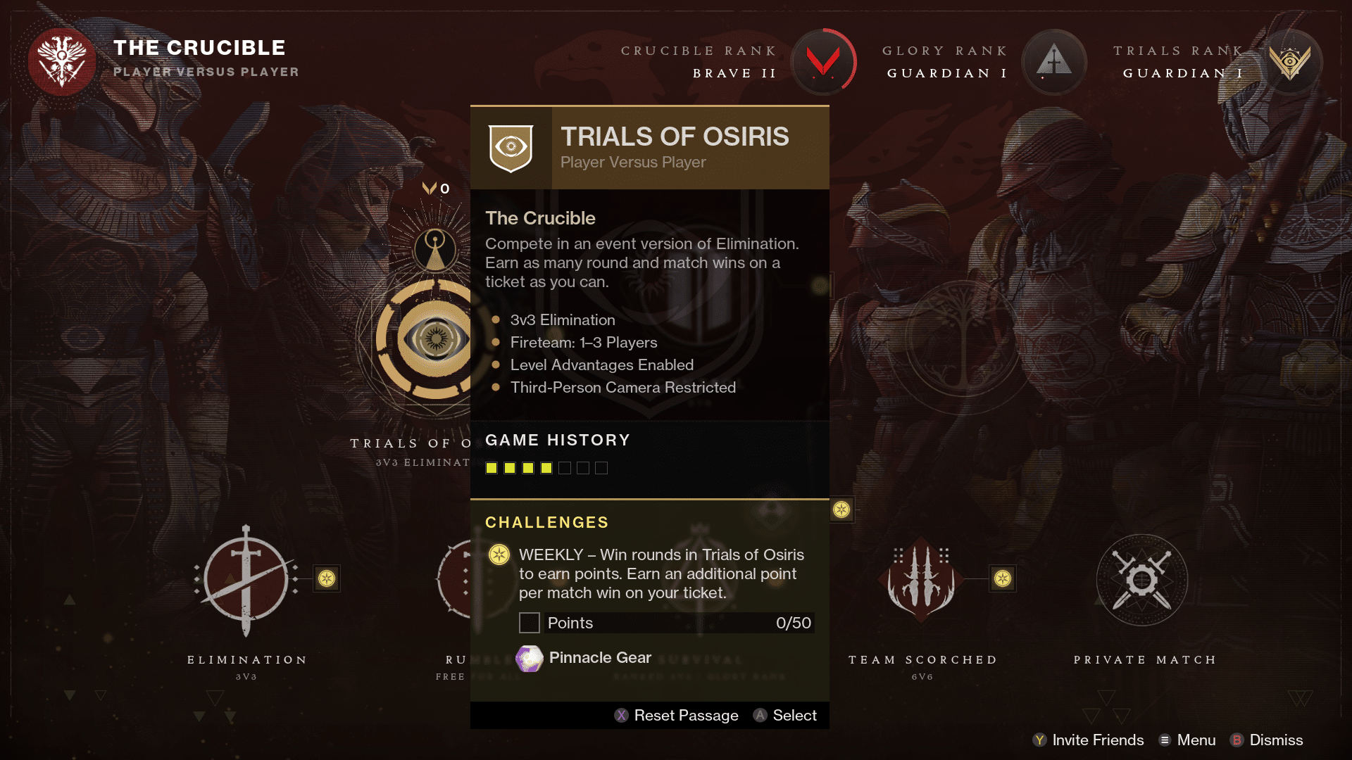 Destiny 2 Trials of Osiris Ranks and Points Guide High Ground Gaming