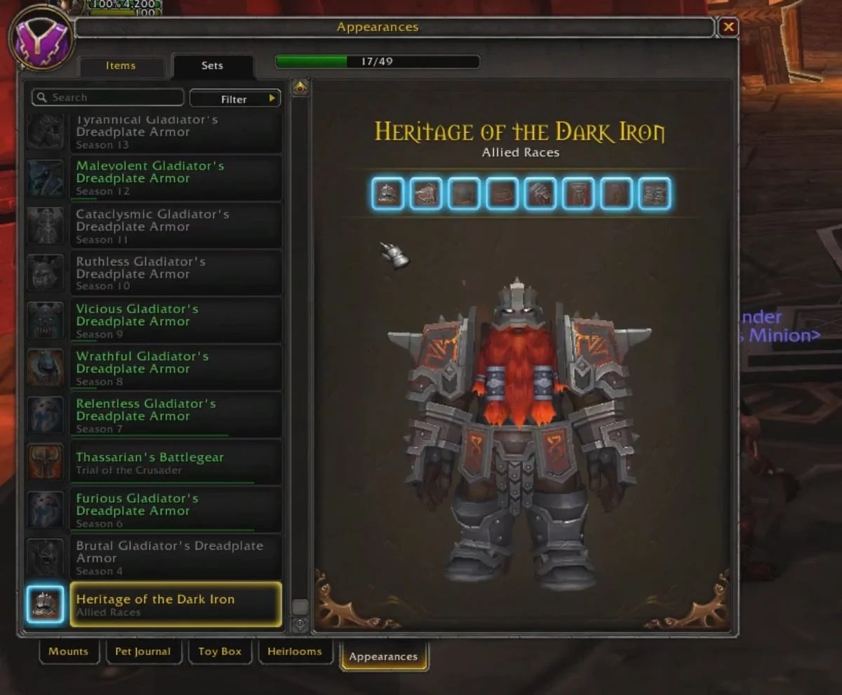 WoW Shadowlands Heritage Armor Guide HGG