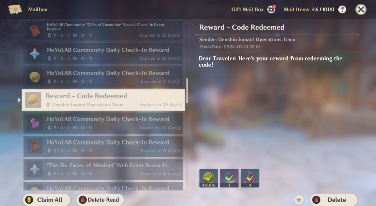 How to Get and Redeem Codes in Genshin Impact (2024) HGG