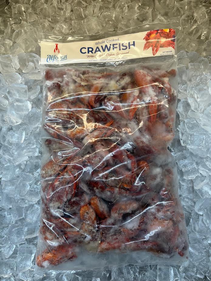 Fresh/Frozen Whole Cooked Crawfish Highland Fish Market