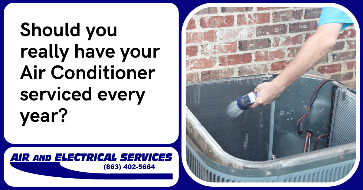 Should you really have your Air Conditioner serviced every year? Air